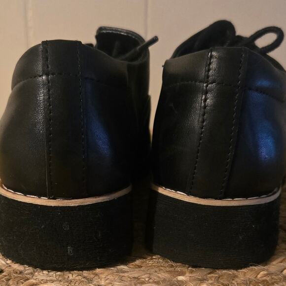 ALDO Cerquedaflex Black Ladies Oxford Shoes Size US 7.5 - Picture 7 of 9